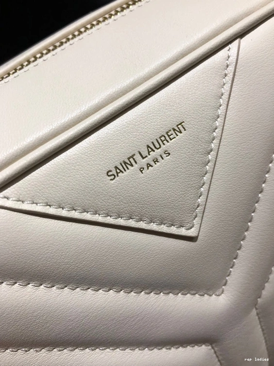 Repzbay REP CAMERA IN Y-QUILTED LEATHER JOAN BAG SMOOTH YSL 0716